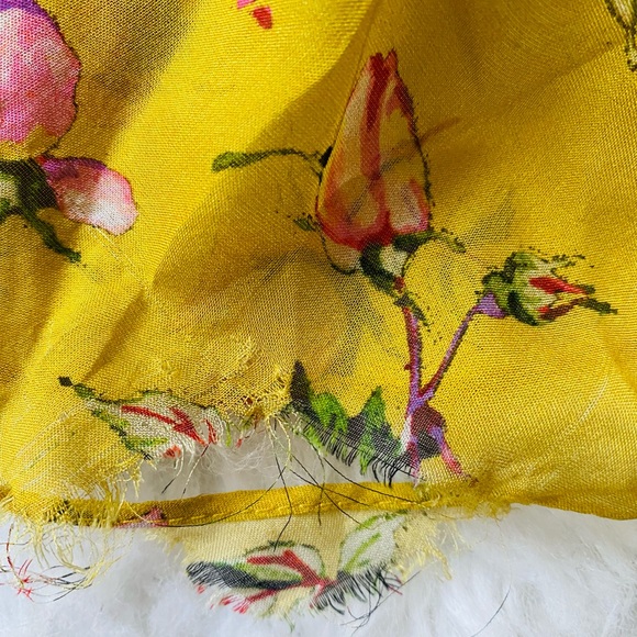 FLOR ET AL Melissa Rosebud Tiered Ruffle Gown 6 - Picture 16 of 16